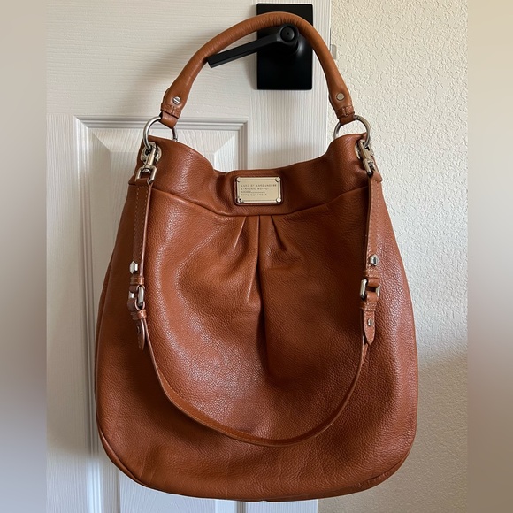 Marc By Marc Jacobs Handbags - Marc by Marc Jacobs Large Classic Q Hillier Leather Hobo Handbag